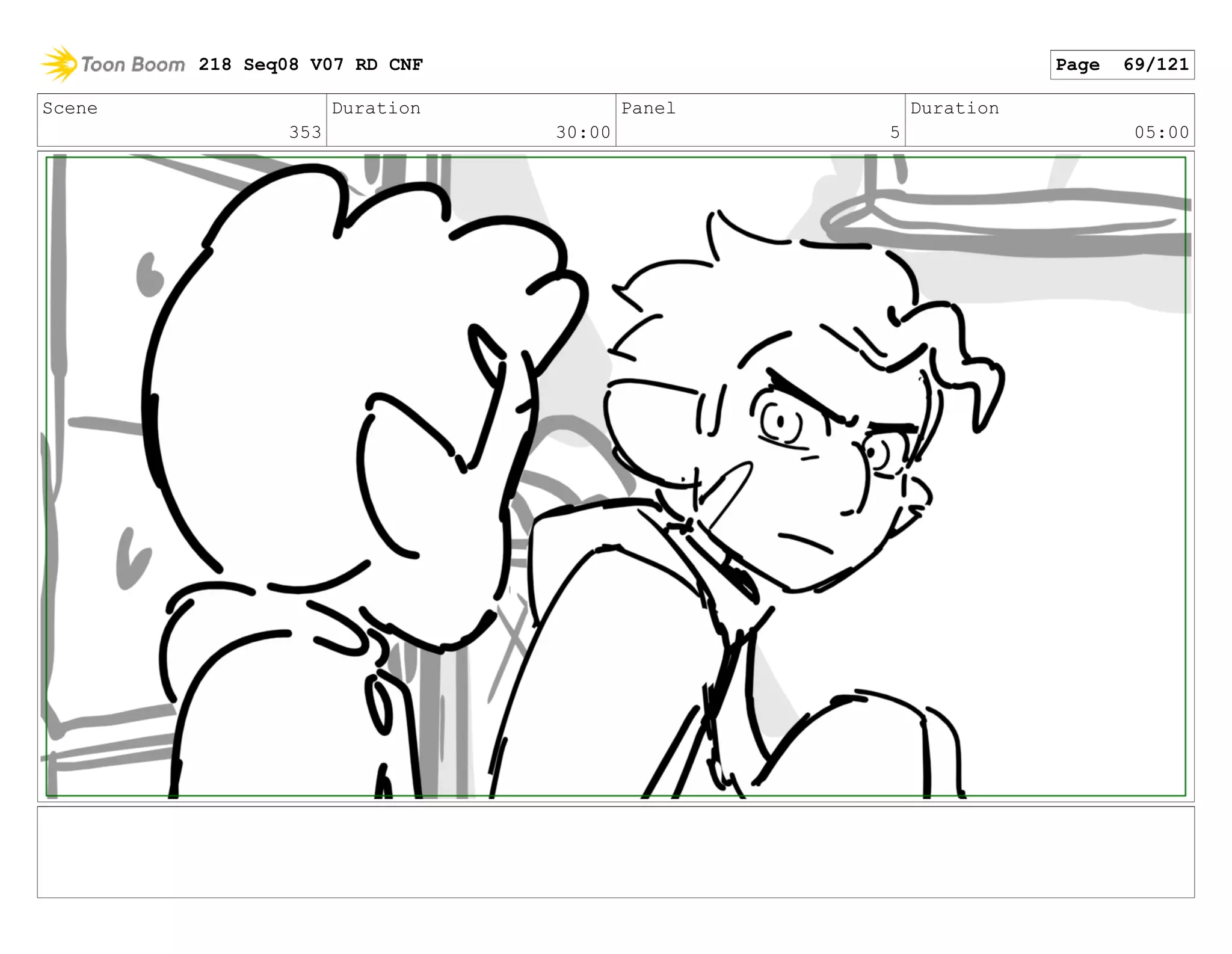 Scene
353
Duration
30:00
Panel
5
Duration
05:00
218 Seq08 V07 RD CNF Page 69/121
 