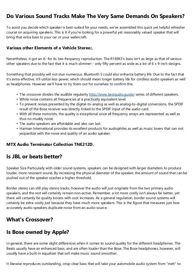 bose sound system for truck