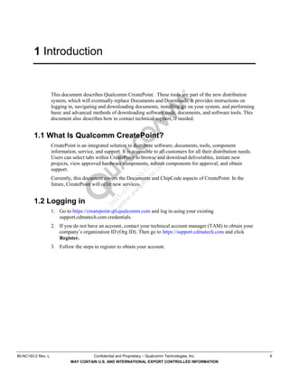 Qualcomm Createpoint User Guide 80nc1932 Rev L Qualcomm Technologies ...