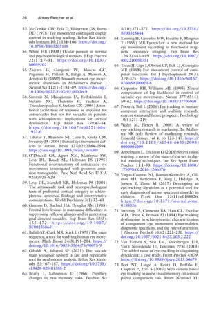 Eye Tracking Background Methods And Applications Samuel Stuart | PDF