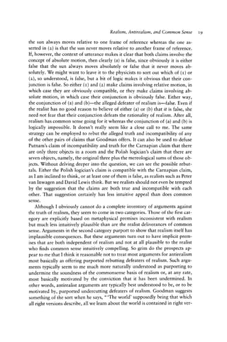 Realism And Antirealism William P Alston Ed | PDF