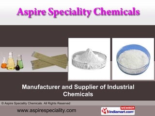 Manufacturer and Supplier of Industrial Chemicals 