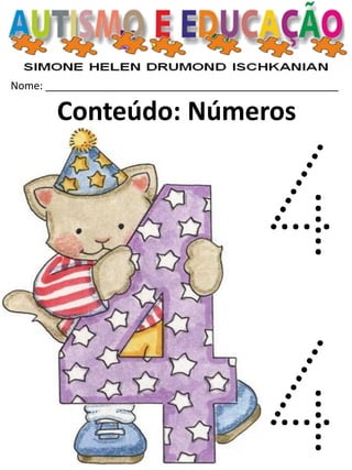 Nome: __________________________________________________ 
Conteúdo: Números  