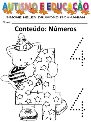 Nome: __________________________________________________ 
Conteúdo: Números  