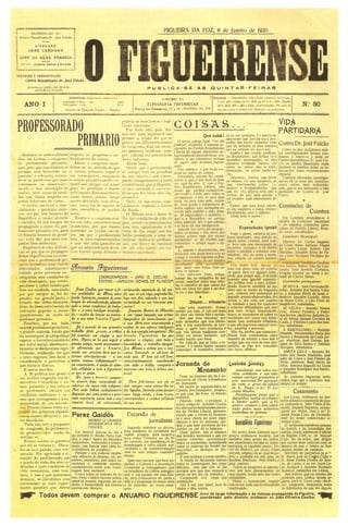 O Figueirense, 8 de Janeiro de 1920