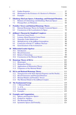 Rational Homotopy Theory And Differential Forms 2nd Edition Phillip ...