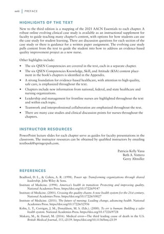 Quality And Safety Education For Nurses Core Competencies For Nursing ...