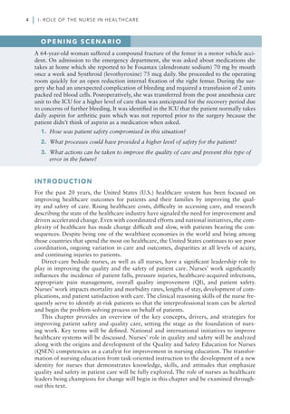 Quality And Safety Education For Nurses Core Competencies For Nursing ...