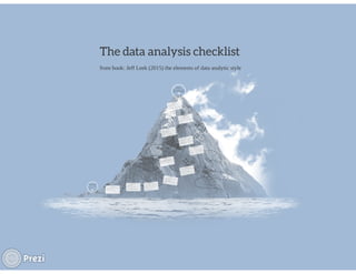 the elements of data analytic style checklisti