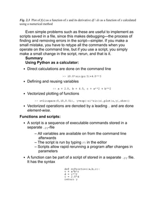 Elementary Mechanics Using Python Anders Malthesrenssen | PDF