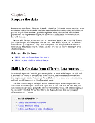 Exam Ref Pl300 Microsoft Power Bi Data Analyst Daniil Maslyuk | PDF