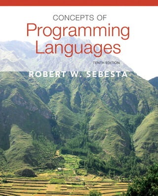 Concepts of Programming Languages (10th Edition) Sebesta | PDF