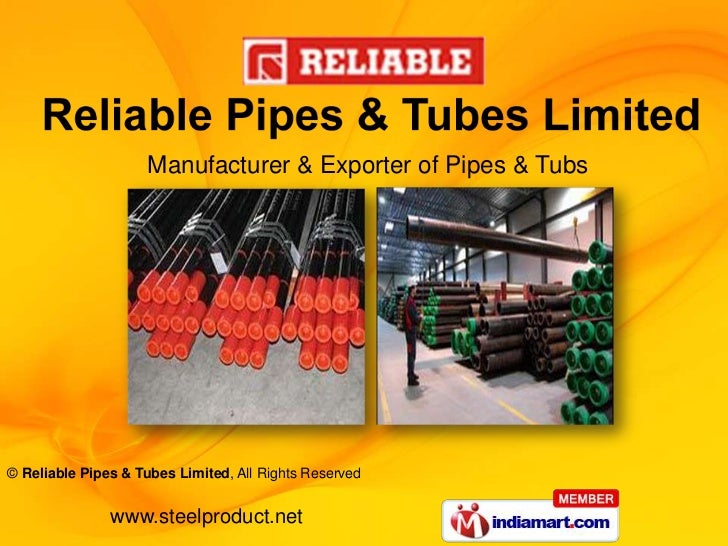 Reliable Pipes And Tubes Limited Maharashtra India