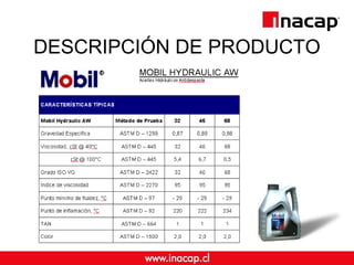 DESCRIPCIÓN DE PRODUCTO 
 