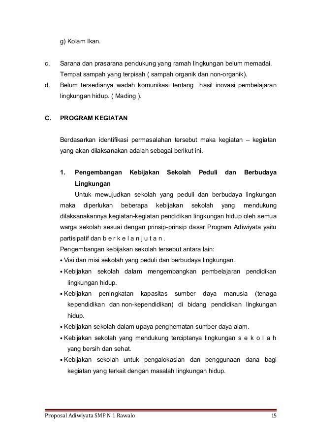 219797469 Adiwiyata Proposal