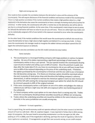 Counterparty risk management for asset managers