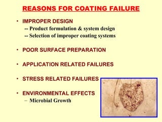 Coating Poor Coverage Coating inspection is a critical activity to ensure corrosion ...
