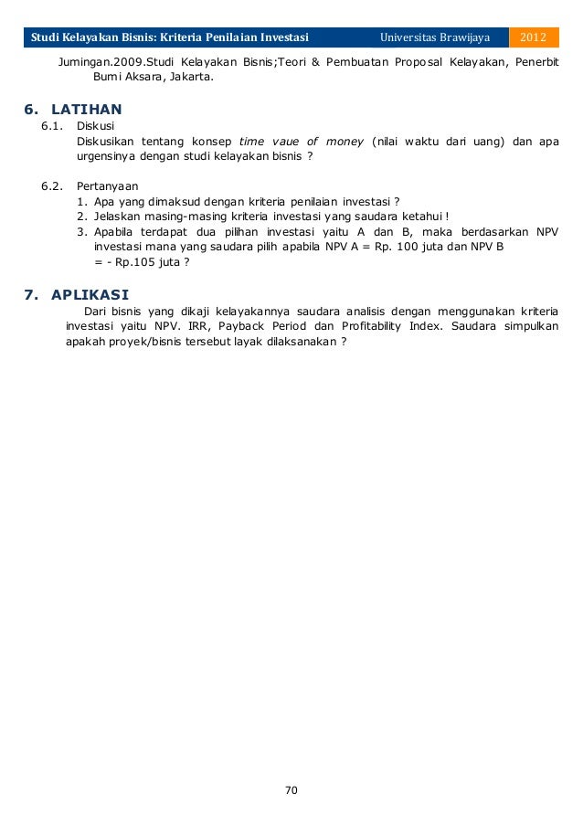 219969932 Skb Modul 10 Kriteria Penilaian Investasi