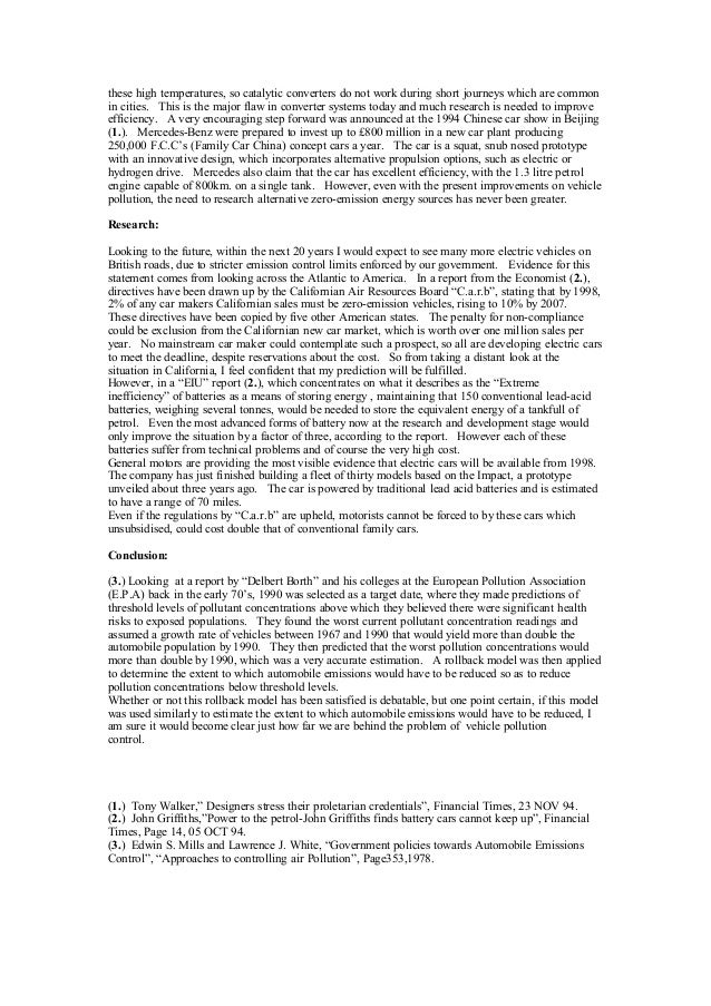 Pollution essay in english 300 words image