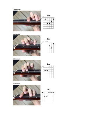 Tabla De Acordes De Guitarra Completa Para Imprimir Diagramas De