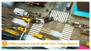 Finding problems can be harder than finding solutions1