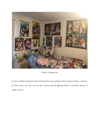 Anime Room Decor  Etsy