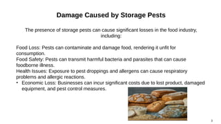 pest control of agriculture in food science | PPTX