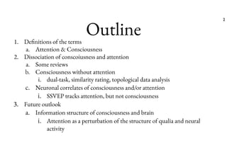 Growing evidence for separate neural mechanisms for attention and ...
