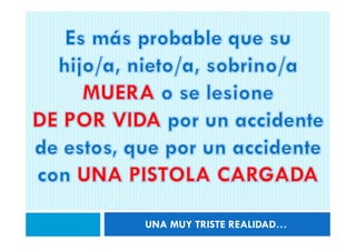 UNA MUY TRISTE REALIDAD…
 