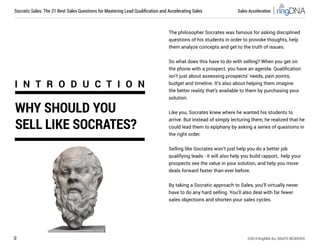Socratic Sales: The 21 Best Sales Questions for Mastering Lead Qualification and Accelerating Sales
©2014 RingDNA ALL RIGH...
