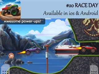 #20 RACE DAY
Available in ios & Android
 