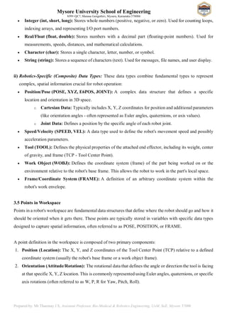21BR54 MODULE 03 Robot Programming Notes | PDF