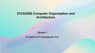 Computer Organization and Architecture ppt .pptx