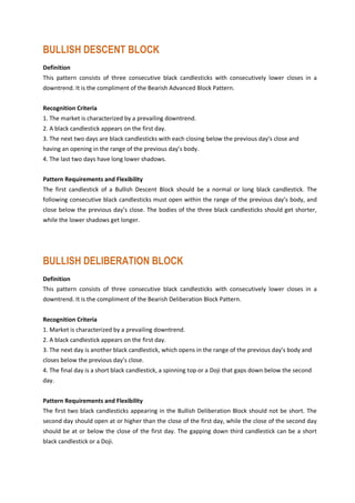 21 candlesticks | PDF