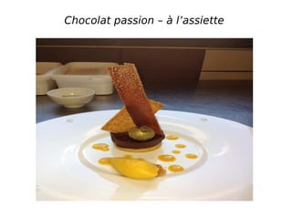 Chocolat passion – à l’assiette
 