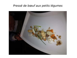 Pressé de bœuf aux petits légumes
 