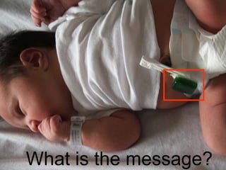 What is the message?
 