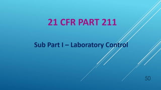 21 CFR 211