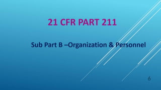21 CFR 211