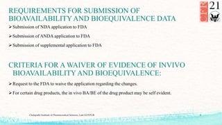 Fda Bioequivalence Guidelines | Fda Generic Drug Guidelines – MJYUN