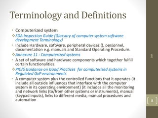 21 cfr part 11 an approach towards compliance | PPTX