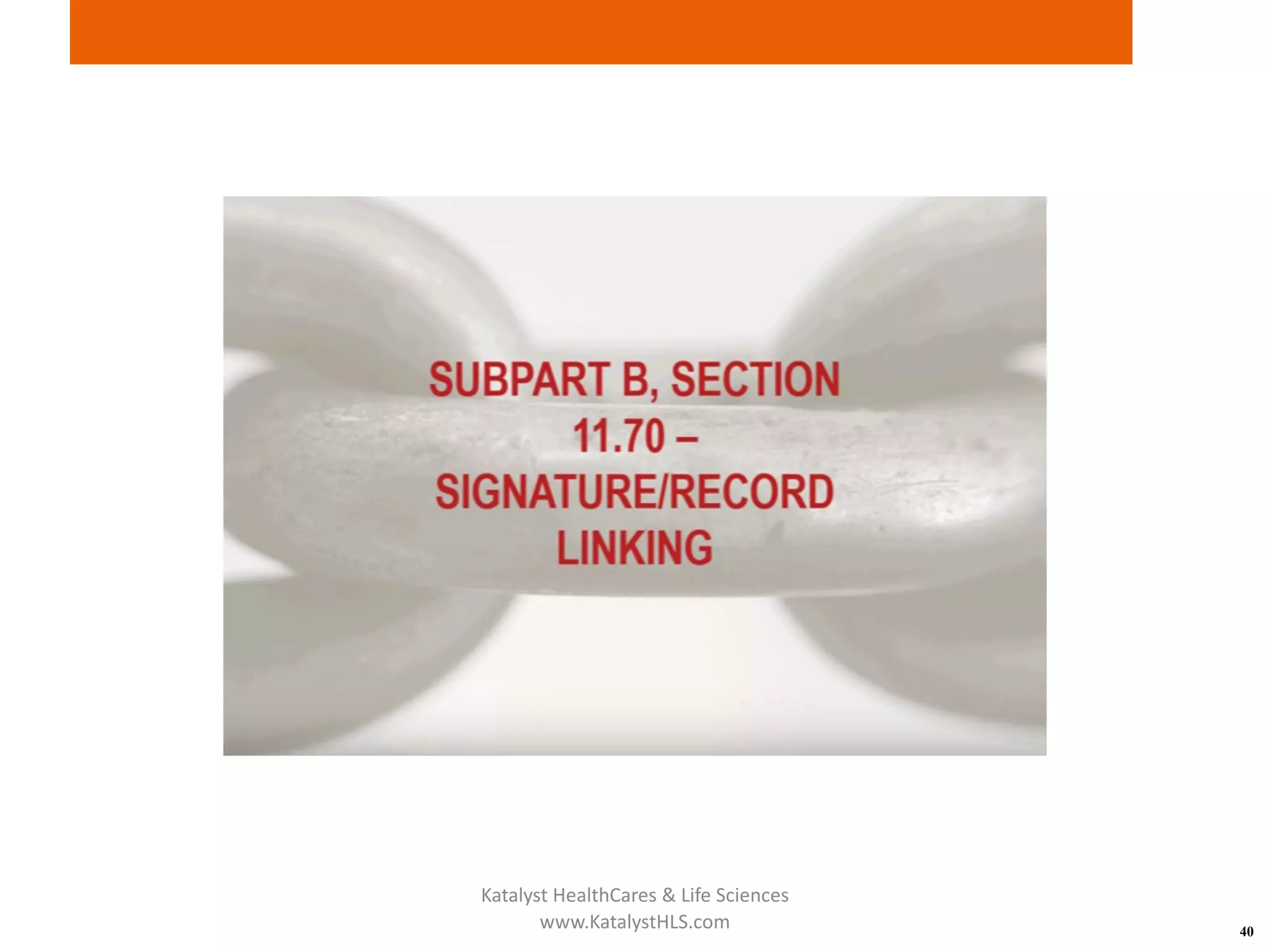 40
Katalyst HealthCares & Life Sciences
www.KatalystHLS.com
 