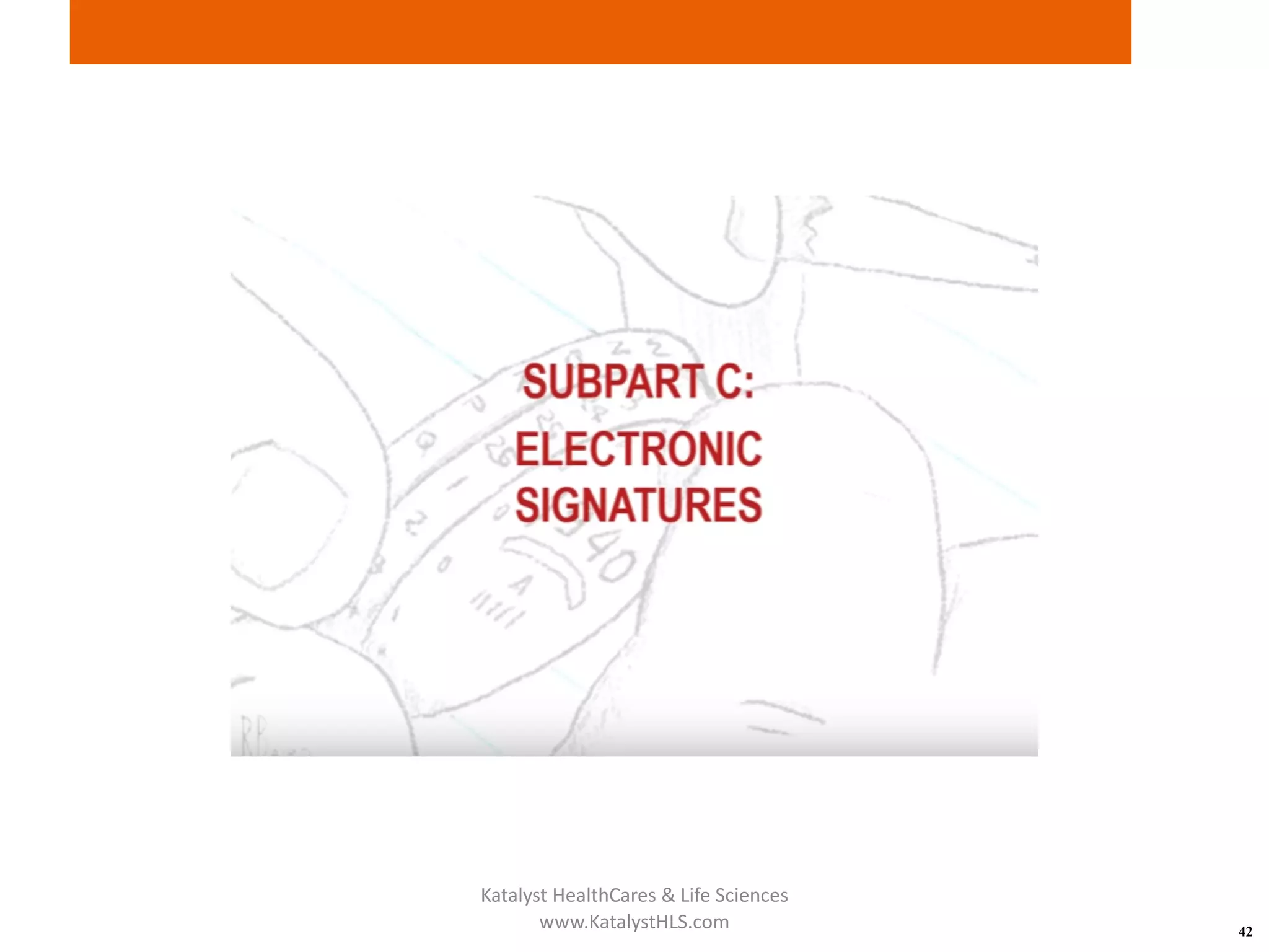 42
Katalyst HealthCares & Life Sciences
www.KatalystHLS.com
 