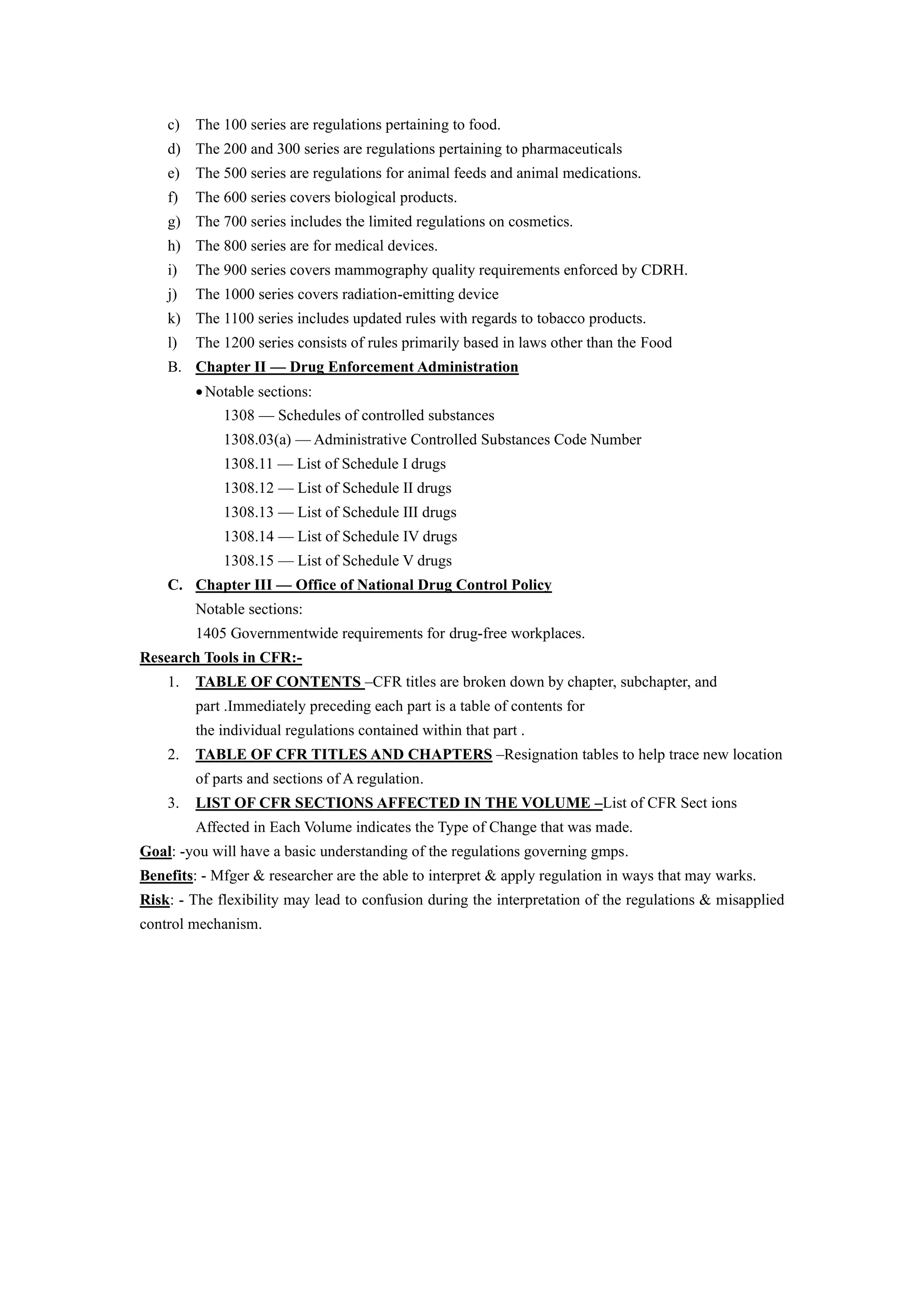 21-CODE CODE OF FEDERAL REGULATIONS (CFR) | PDF