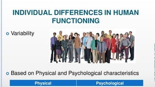 Variations in Psychological Attributes class12