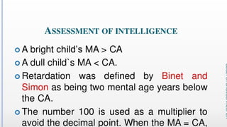 Variations in Psychological Attributes class12