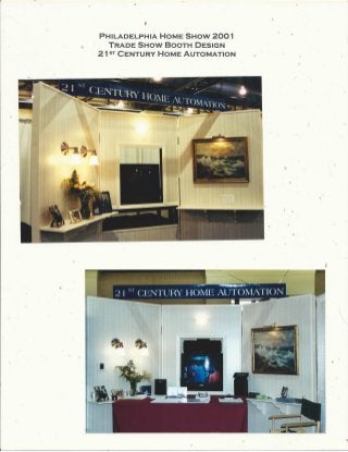 21 Century Home Automation trade show booth