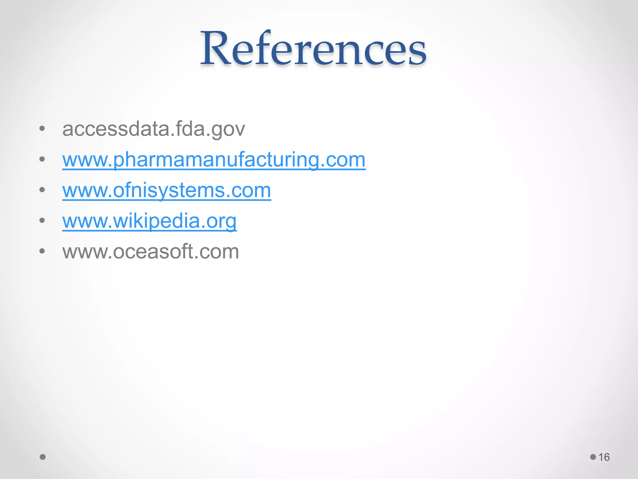 21 code of federal regulation | PPTX