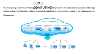 Cloud computing models and basics and deployment | PPTX