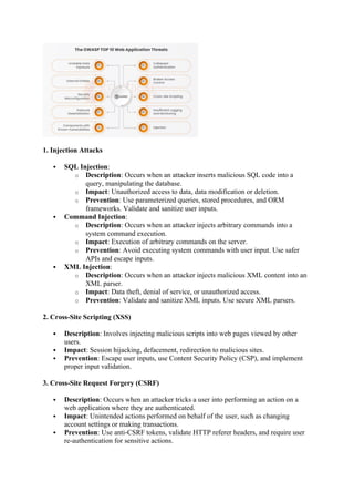 21CSB02T UNIT 1 NOTES. FOR WEB APPLICATION SECURITY VERTICAL COURSES | DOCX